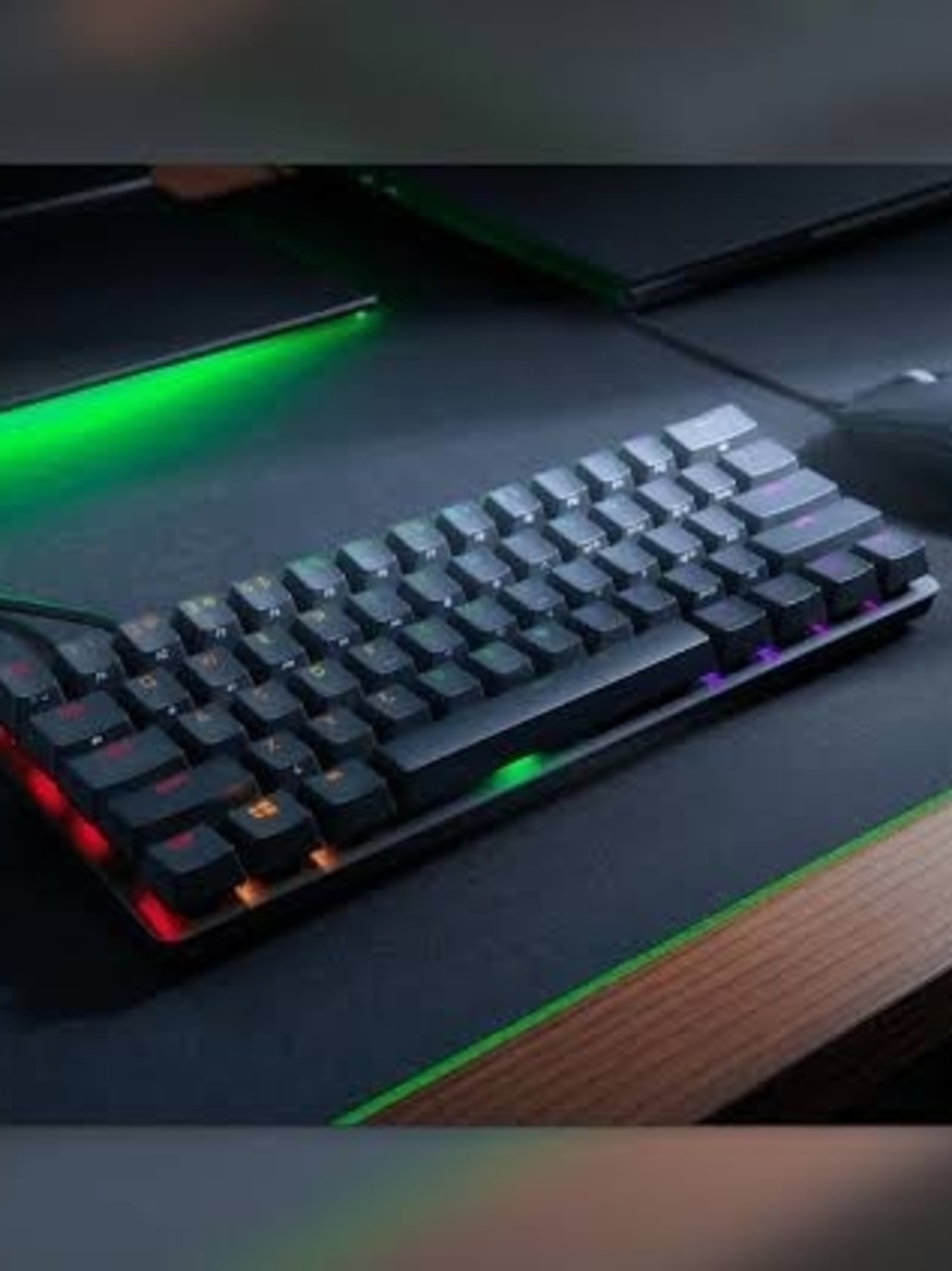 Razer Black Compact RGB Tenkeyless Mechanical Keyboard